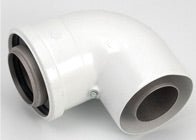 Vaillant Elbow 87 Deg DN60 White - Getplumb