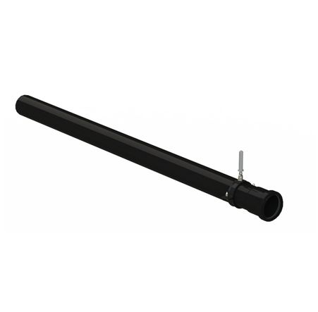 Vaillant Extension 1 Metre DN 60 PP Black - Getplumb