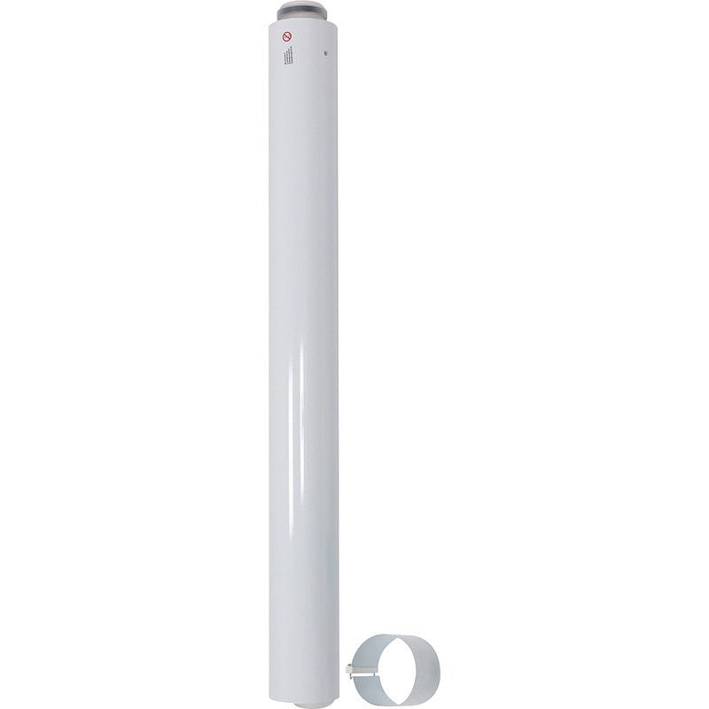 Vaillant flue extension is a 2m (60/100mm PP) extension - Getplumb