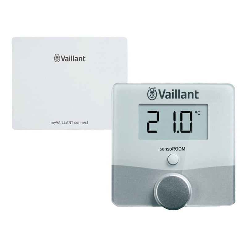 Vaillant myVAILLANT connect & sensoROOM pure Bundle (VRT51F + VR940f) - Getplumb