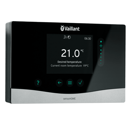 Vaillant sensoHOME Wired Programmable Thermostat (VRT380) - Getplumb