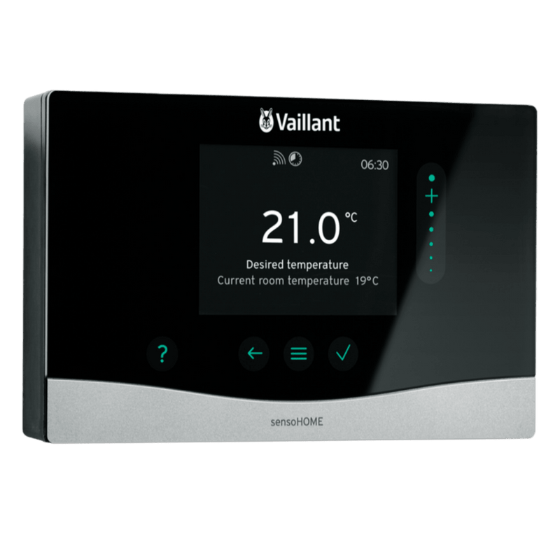 Vaillant sensoHOME Wireless Programmable Thermostat (VRT380F) - Getplumb