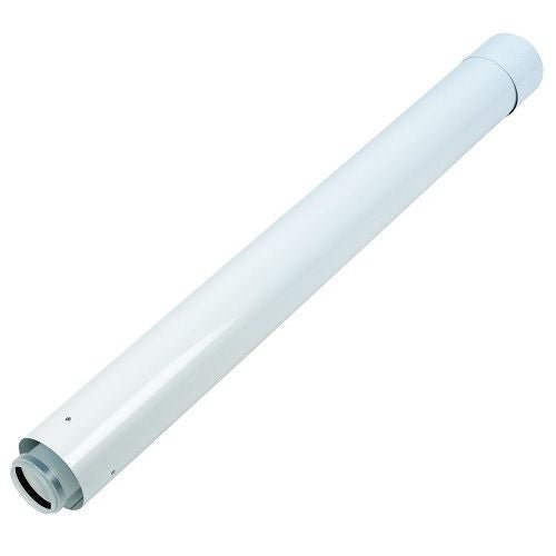 Vaillant Standard Flue Extension 1.0m DN 60/100 PP 303903 - Getplumb