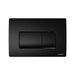 VALSIR Flushing Pneumatic Push Plate (VS0872642) – Rectangular, Matt Black, D.215x145mm - Getplumb