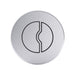 VALSIR Flushing R8 Pneumatic Push Button (VS0875385) – Polished, D.96mm - Getplumb