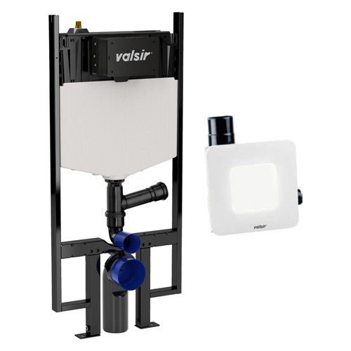 VALSIR Flushing Tropea S Ariapurled100 Mechanical Frame (VS0858331UK) – D.90mm - Getplumb