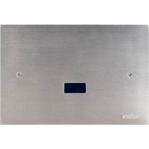 Valsir Infrared Sensor Flush Plate – Satin Stainless Steel, 245×165 mm | VS0868915 - Getplumb