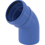 Valsir Triplus Bend - 45 Degree, D110 mm - VS0650455 - Getplumb
