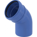 Valsir Triplus Bend - 45 Degree, D110 mm - VS0650455 - Getplumb