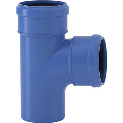 Valsir Triplus Swept Branch - 87.30 Degree, D110 mm - VS0650693 - Getplumb