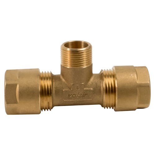 VS0101219 VALSIR PEXAL TWIST MALE THREADED TEE D.26X3 - 1" - 26X3MM - Getplumb