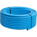 VS0125109 – Valsir Pexal Coil 20x2mm, 50m Length with Corrugated Conduit, Blue - Getplumb