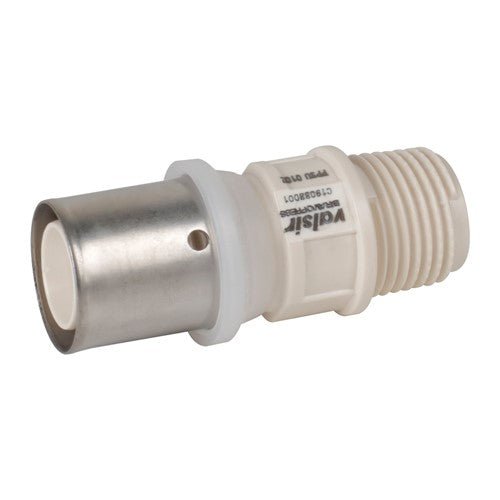 VS0152209 Valsir Pexal Bravopress Male Iron Coupling D.16x2mm x 3/4'' - Getplumb