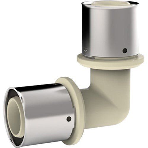 VS0152409 Valsir Pexal Bravopress 90 Deg. Equal Elbow D.20x2 - 20x2mm - Getplumb