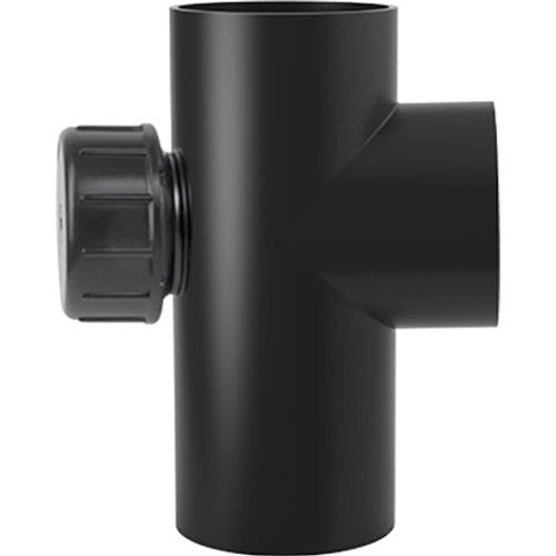 VS0312991 - Valsir HDPE - 88 deg. Branch with 63mm Access Pipe - D.110 - Getplumb