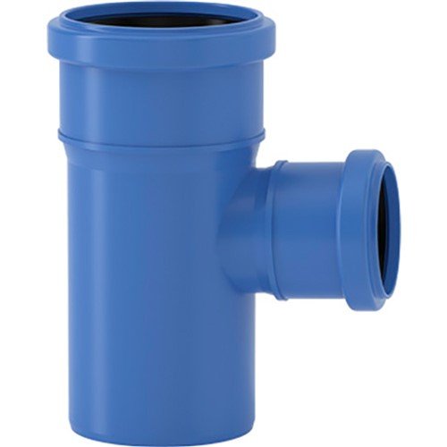 VS0650561 VALSIR TRIPLUS REDUCING BRANCH 87.30 DEGREE D50/40mm - Getplumb