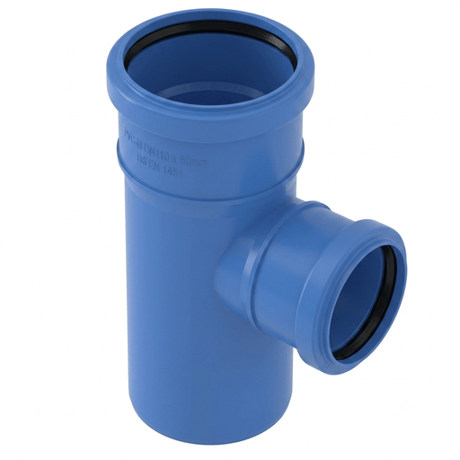 VS0650597 VALSIR TRIPLUS REDUCING BRANCH 87.30 DEGREE D110/50mm - Getplumb