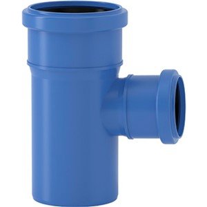 VS0650603 VALSIR TRIPLUS REDUCING BRANCH 87.30 DEGREE D110/75mm - Getplumb