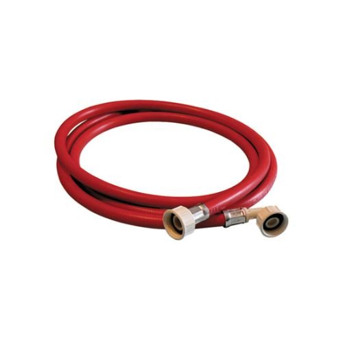 Washing machine hose - 2.5m red - Getplumb