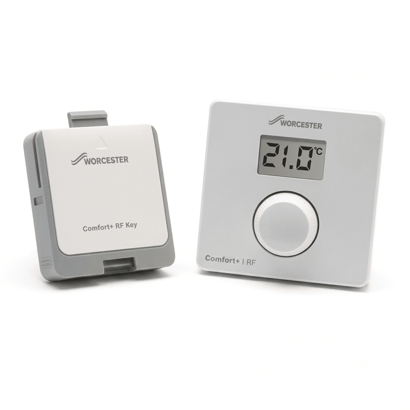Worcester Comfort+ RF Wireless Room Thermostat & Timer - Getplumb