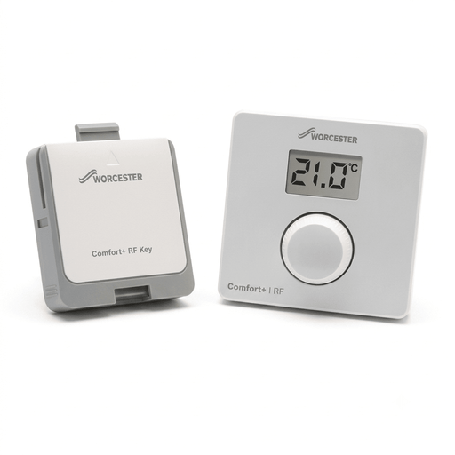 Worcester Comfort+ RF Wireless Room Thermostat & Timer - Getplumb