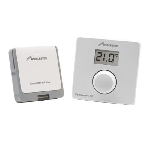 Worcester Comfort+ RF Wireless Room Thermostat & Timer - Getplumb