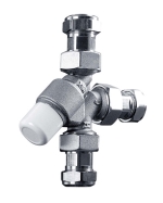 Caleffi / Altecnic 22mm L pattern thermostatic mixing valve